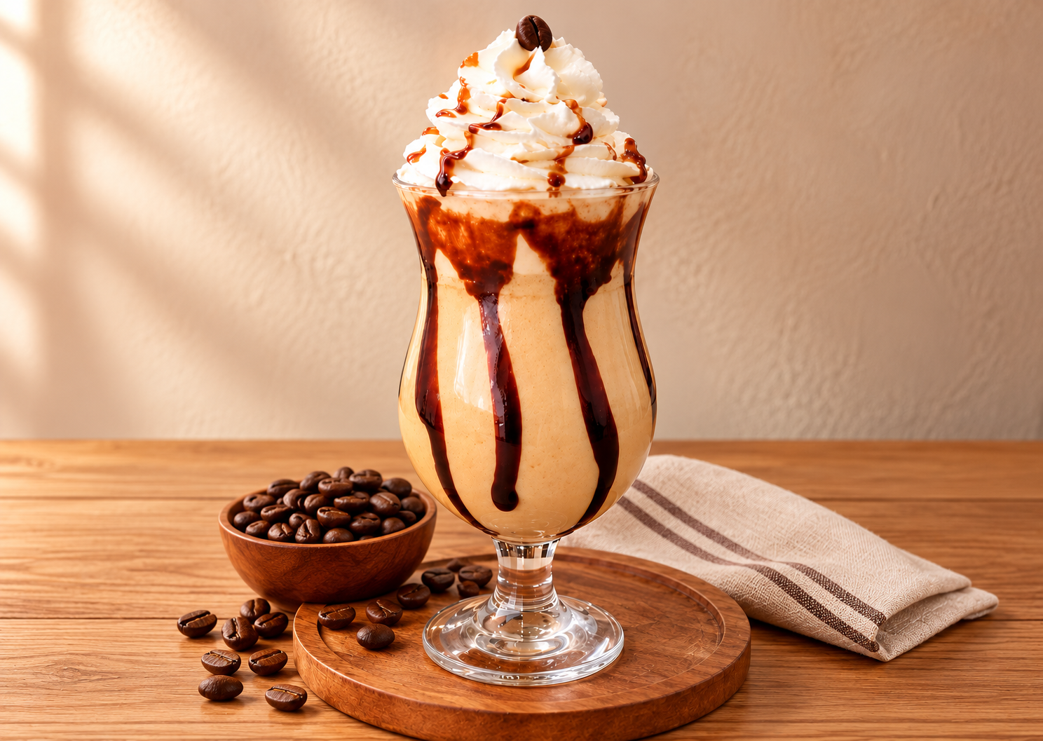 Chocolate quente cremoso da Olya Café